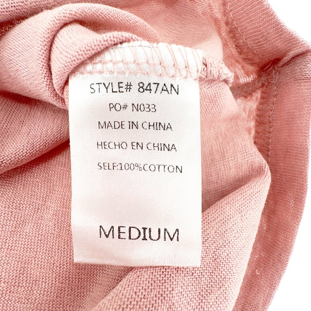 AEMI + CO Junie Tee Pink Size M - Picture 4 of 8